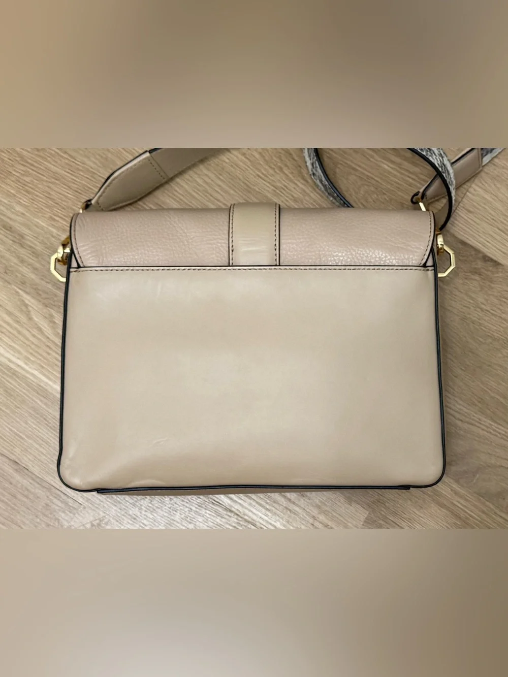Louise et Cie Leather Top Handle Bag